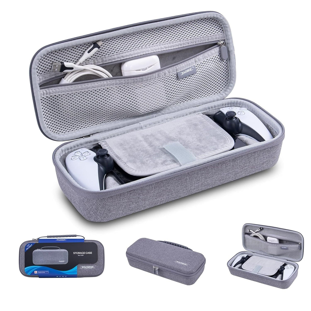 Kothab Carrying Travel Storage Case suitable with Playstation Portal Remote Player, Protective protector Case for PS5 Portal-Shockproof Anti-Scratch, Playstation Portal Accessories