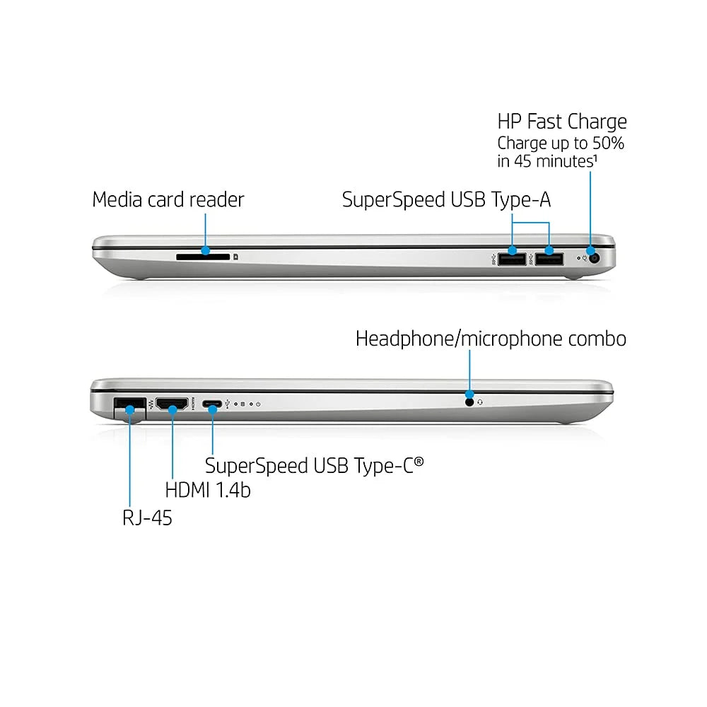2021 15.6" FHD Laptop Computer, 11th Gen  Core i5-1135G7(Beats i7-1065g7), 12GB DDR4 RAM, 512GB PCIe SSD,  Iris Xe Graphics, HD Webcam, Stereo Speakers, Windows 10, Silver, 32GB USB Card