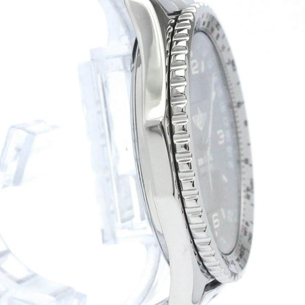 Pre-Owned Polished BREITLING Chronospace Steel Quartz Mens Watch A56012.1 BF563779 (Good)