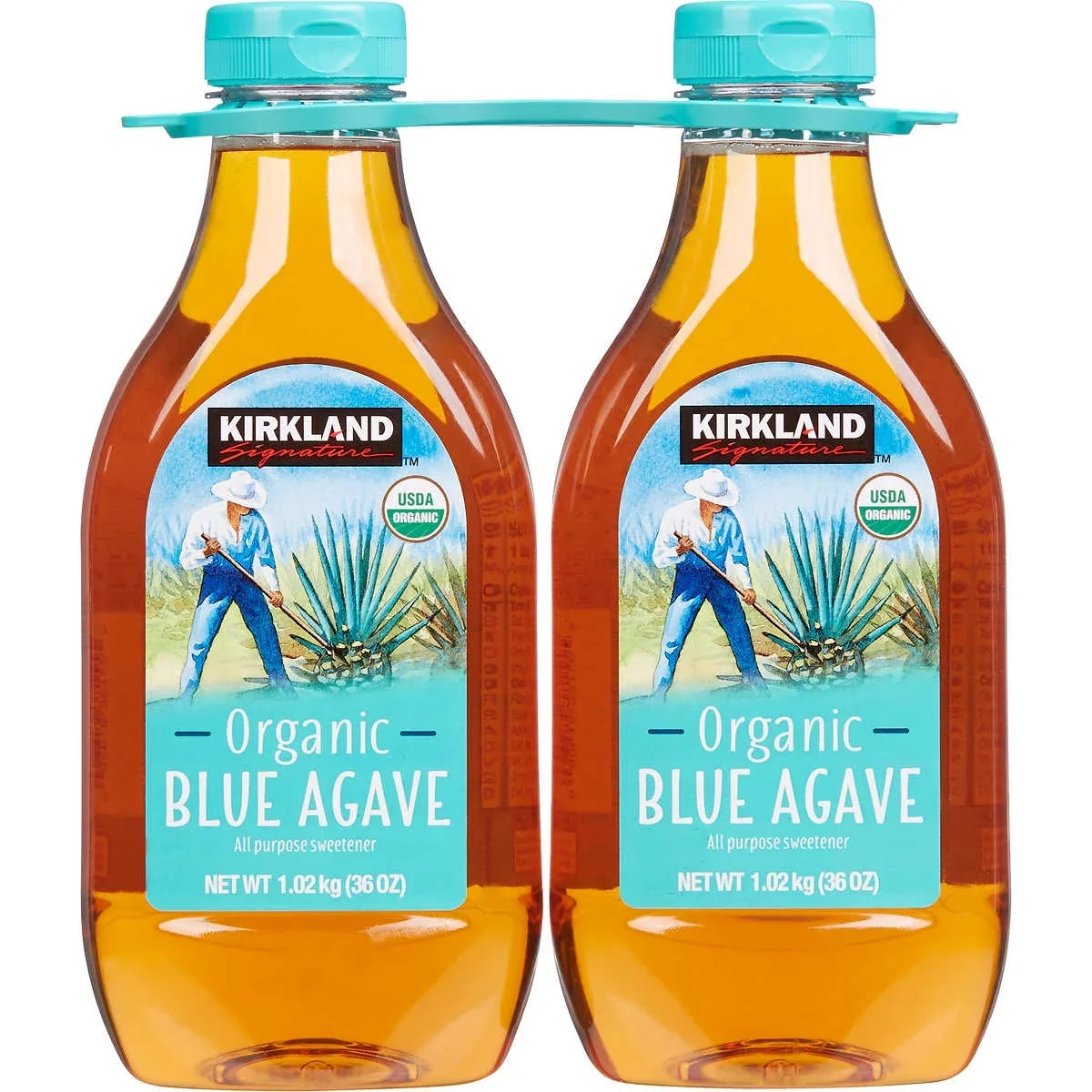 KS Organic Blue Agave, 36 oz, 2-count