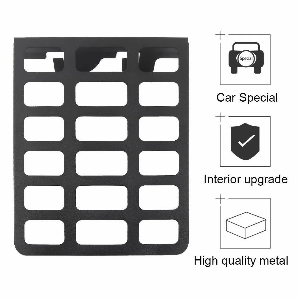 Teledu 1x Car Rear Backrest Trunk Shelf Rack Storage Holder