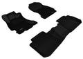 3D MAXpider KAGU Floor Mat (BLACK) suitable with SUBARU FORESTER 2014-2018 - Full Set