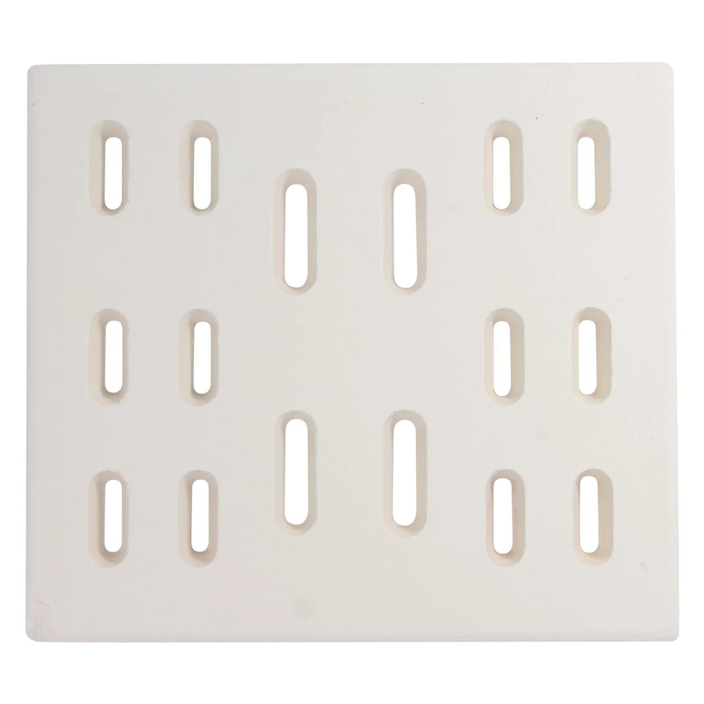 3-Pack BBQ Grill Heat Shield Plate Tent Replacement Parts for Bakers And Chefs 9905TB - suitable Barbeque Ceramic Flame Tamer, Guard, Deflector, Flavorizer Bar, Vaporizer Bar, Burner shield 8"