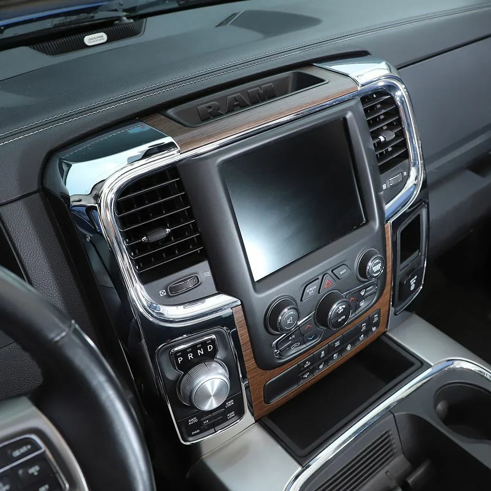 Teledu Chrome Center Console Navigation Side Panel shield Trim