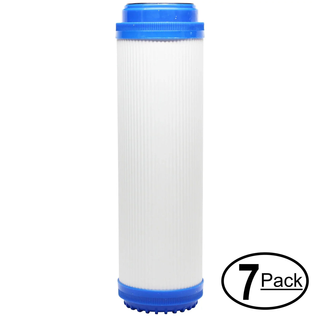 7-Pack Replacement for Proline Proline Five Granular Activated Carbon Filter - Universal 10-inch Cartridge for Proline Five Stage RO System - Denali Pure Brand
