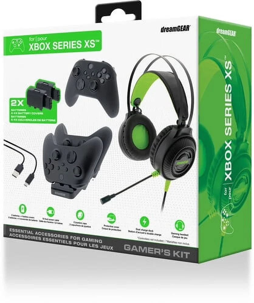 Dream Gear DGXBX-7601 Gamer's Kit XBOX Series XS Essential Accessories  [GAMES ACCESSORIES]