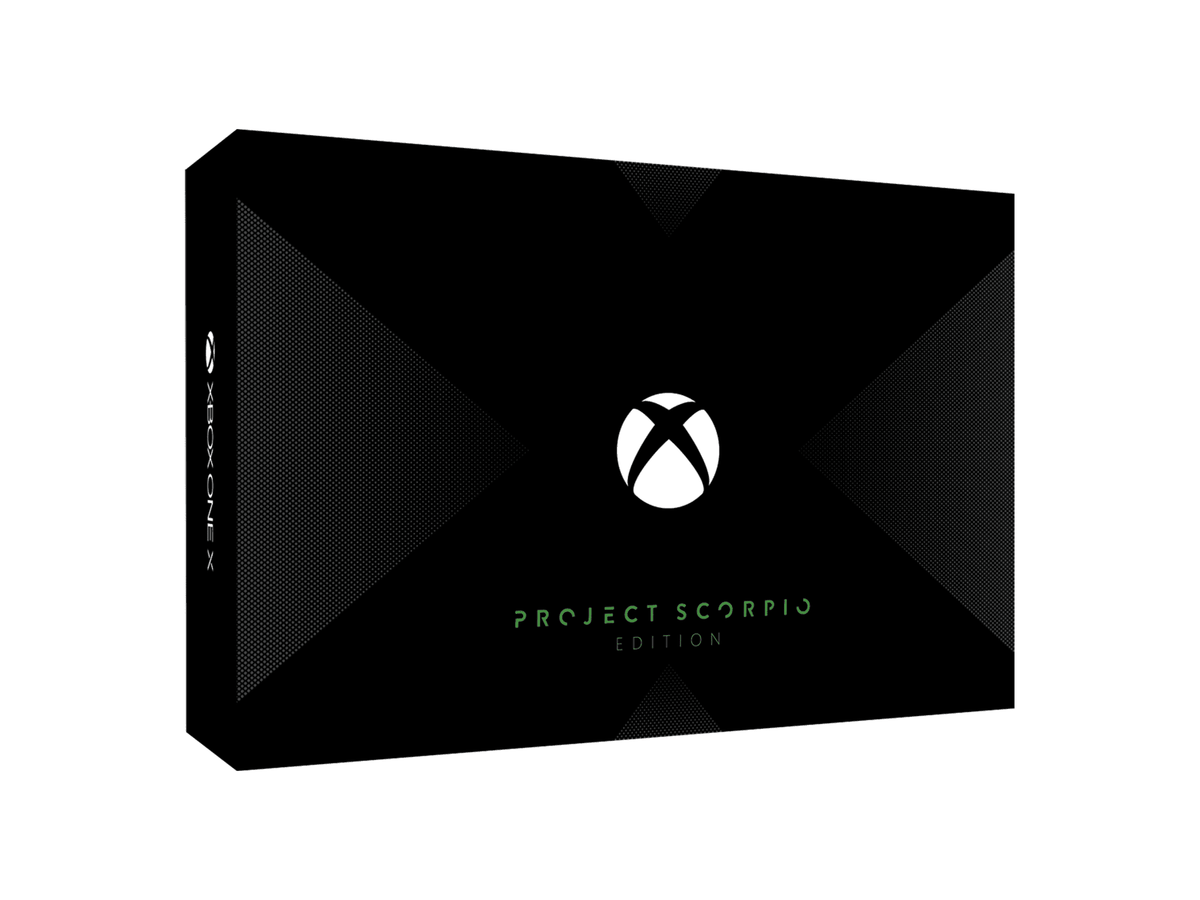 Restored  Xbox One X Project Scorpio Edition 1TB Gaming Console (Refurbished)