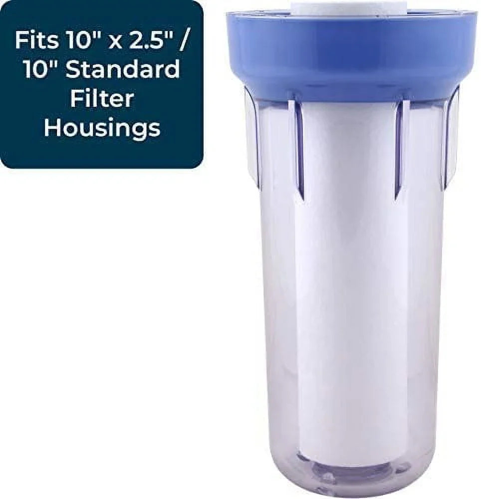 SpiroPure SP-P25 10x2.5 25 Micron Spun Melt-Blown Polypropylene Sediment moisture Filter Cartridge P25 155015-43 (Case of 24)