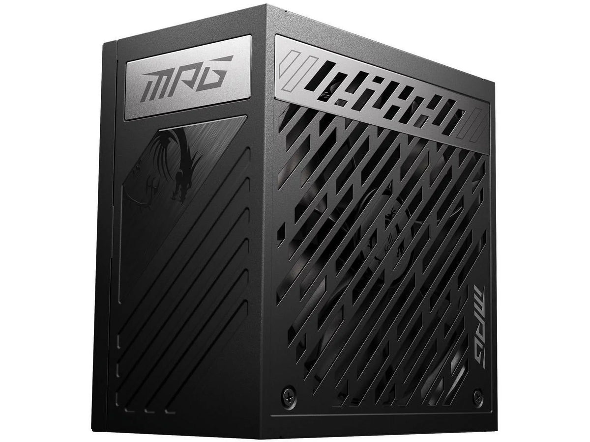 MSI - MPG A1000G PCIE 5.0, 80 GOLD Full Modular Gaming PSU, 12VHPWR Cable, 4080 4090 ATX 3.0 appropriate, 1000W Power Supply
