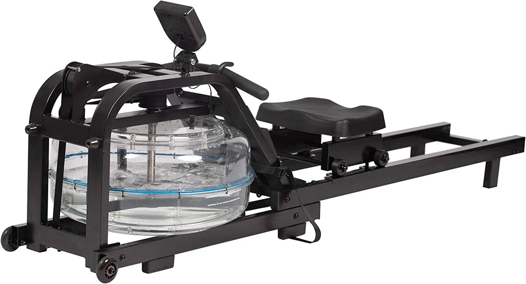 liquid Rowig Machie Idoor liquid Rower Adjustable Resistace With LCD Moitor Home Gym Equipmet For Whole Body Exercise Traiig