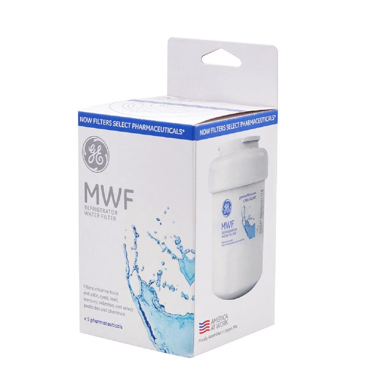 MWF Refrigerator moisture Filter Replacement for Smart Refrigerator, suitable with SmartWater MWF, MWFINT, MWFP, MWFA,GWF(3 Pack)