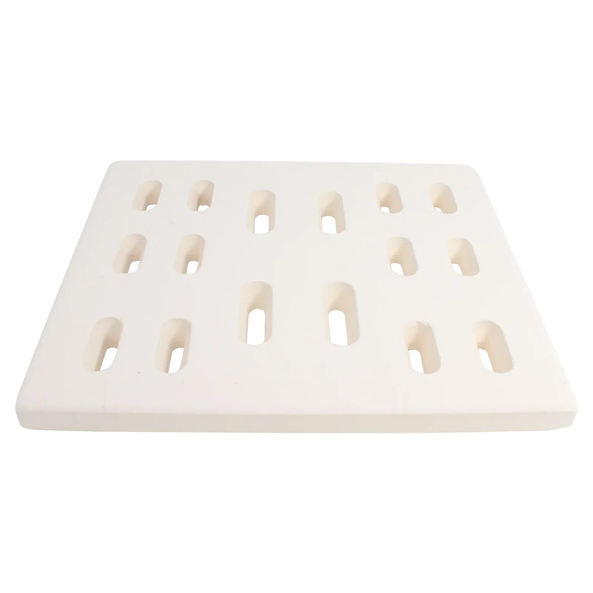3-Pack BBQ Grill Heat Shield Plate Tent Replacement Parts for Bakers And Chefs 9905TB - suitable Barbeque Ceramic Flame Tamer, Guard, Deflector, Flavorizer Bar, Vaporizer Bar, Burner shield 8"