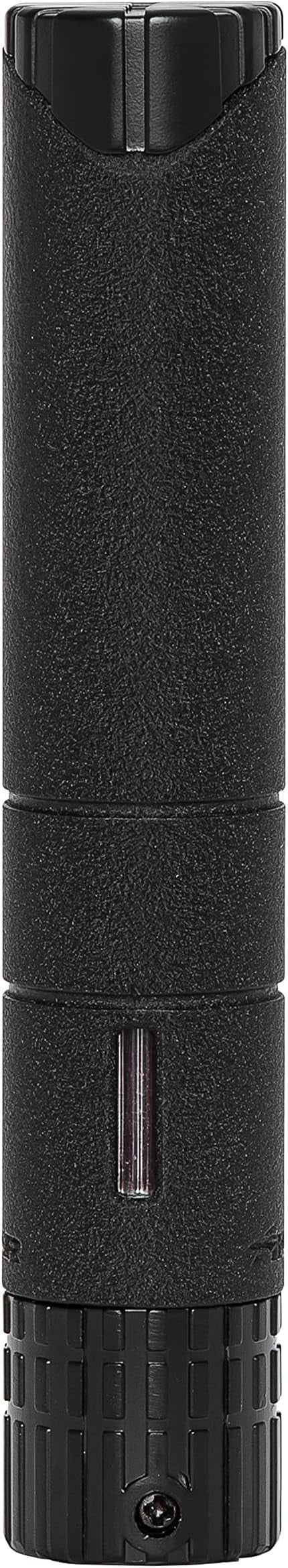 Xikar Turrim Cigar Lighter, Single Jet Flame, Piezo Ignition, Wrinkle Black