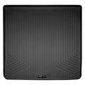 Husky by RealTruck Weatherbeater Series Cargo Liner Behind 2nd Seat Black appropriate with 15-20 Cadillac Escalade/Chevrolet Tahoe/GMC Yukon; fits back of 2nd row over folded flat 3rd row Seats