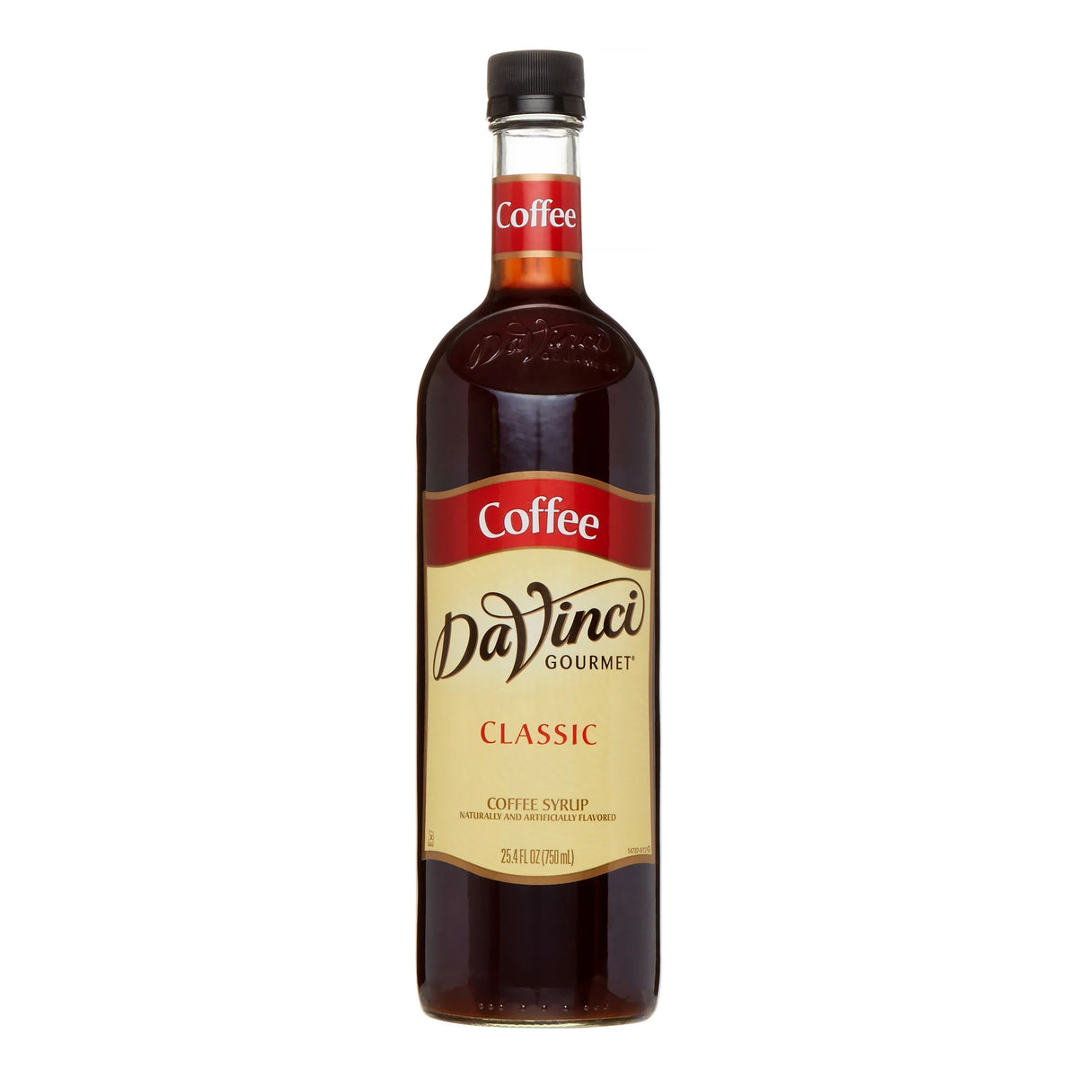 Da Vinci Classic Syrup, Coffee, 750 mL (Glass)