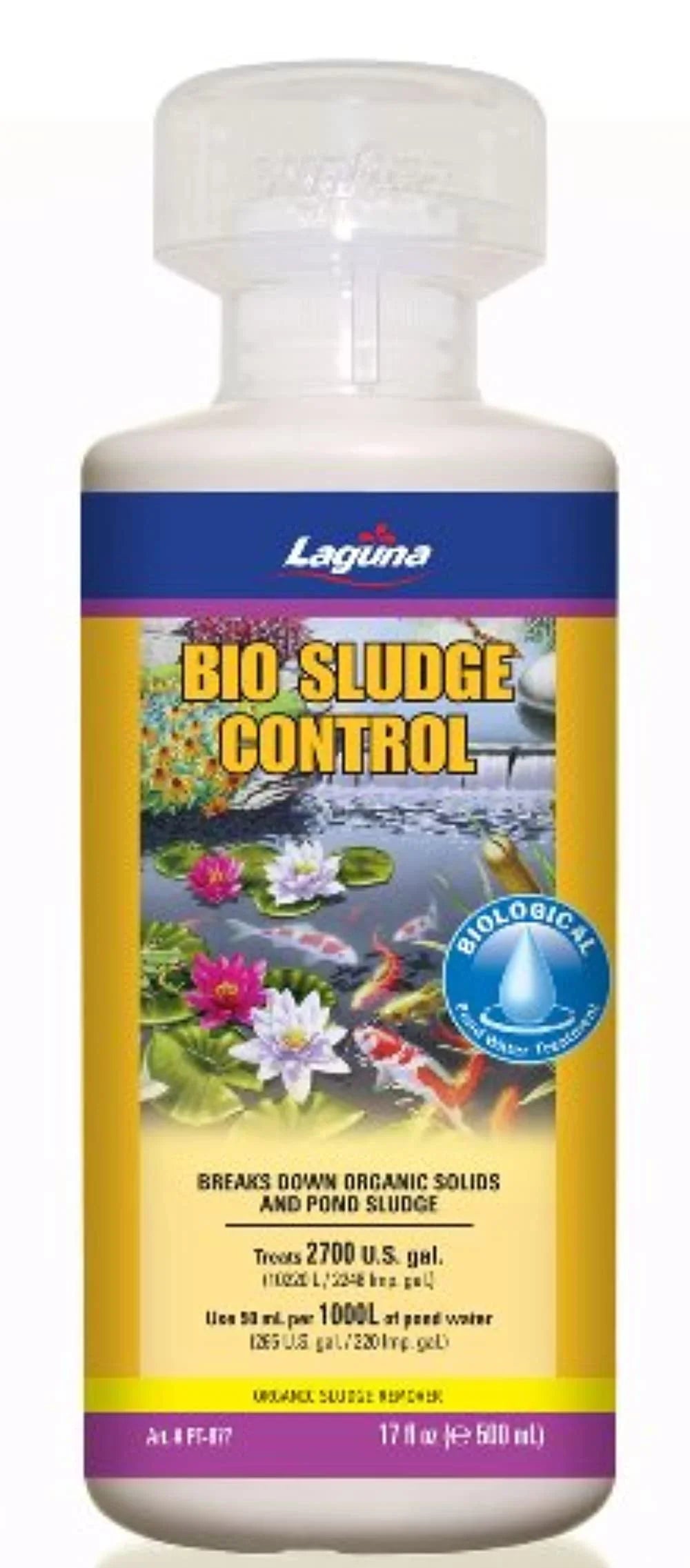 Laguna Bio Sludge Control, Pond Waste liquid Treatment 16 oz.