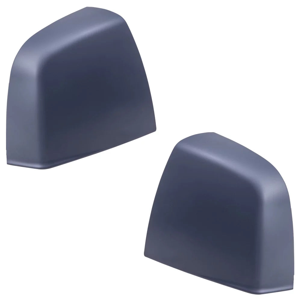 Brock Aftermarket Replacement Driver Left Passenger Right Door Mirror protector Paint To Match Gray Set appropriate With 2015-2021 RAM Promaster City SLT/Tradesman SLT