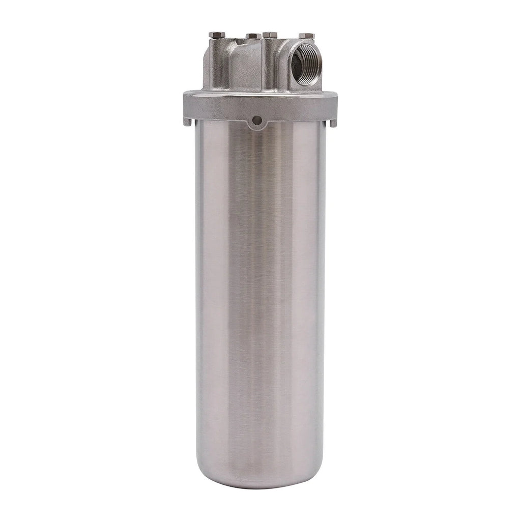 moisture Filter Housing For 10" Cartridges 3/4" Npt 304 Stainless Steel Heavy Duty