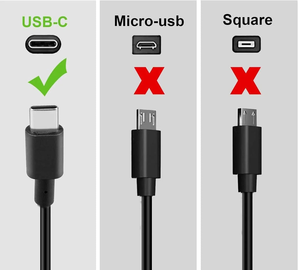 Guy-Tech 65W Max Type-C Adapter matching for  XPS 13 7390 Power Supply