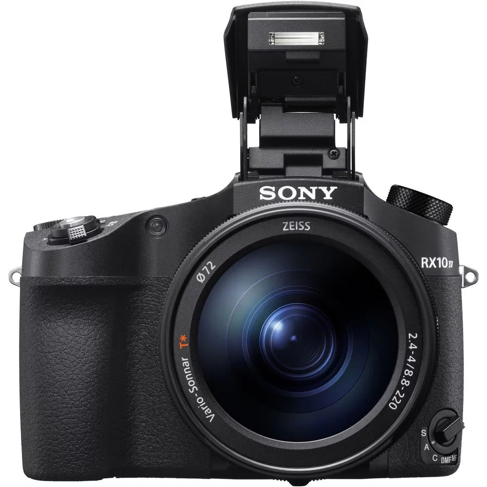Cyber-shot DSC-RX10 IV Digital Camera + 4K Monitor + Rode VideoMic + More
