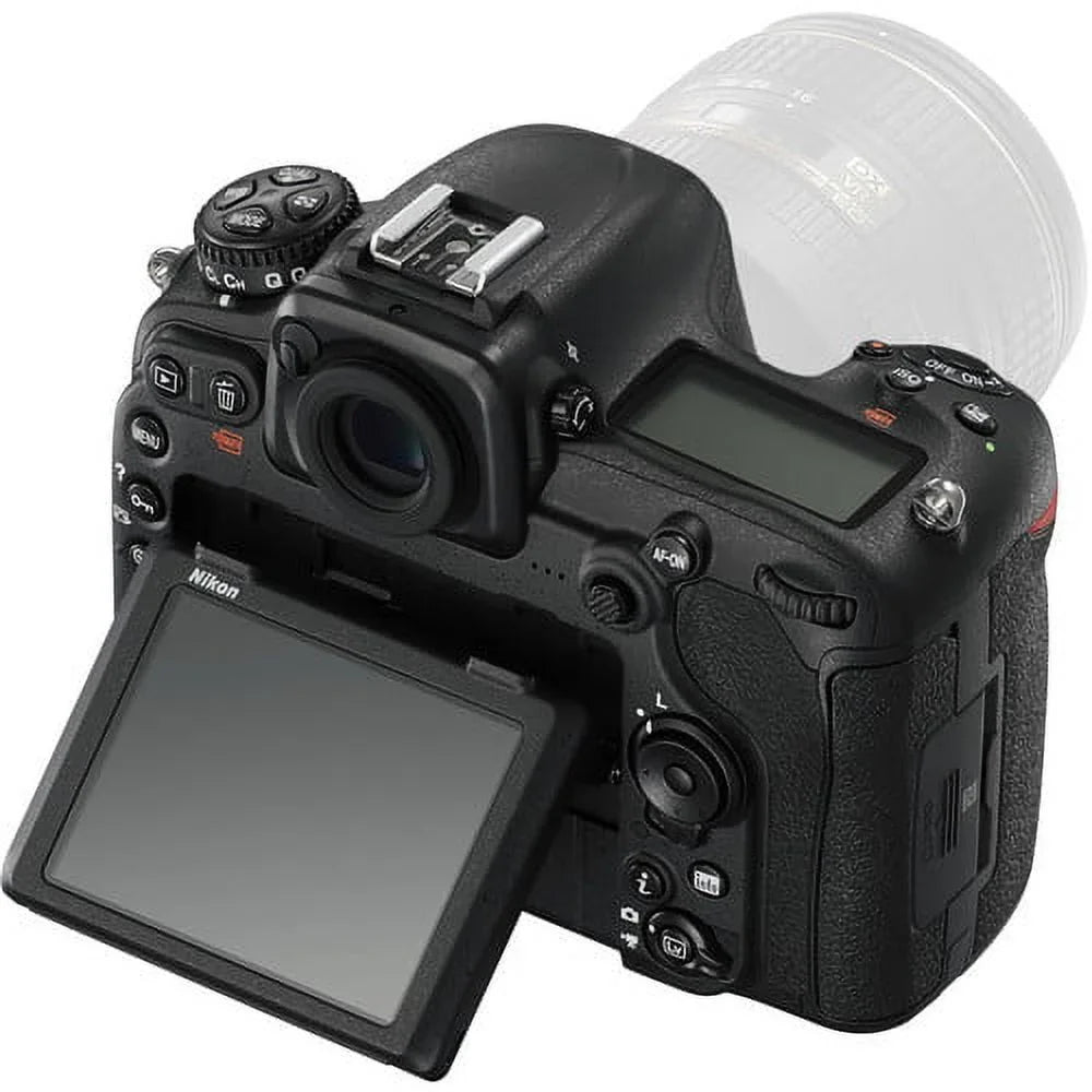 D500 20.9MP 4K WiFi DSLR Camera (Body Only) + Extra Battery + Sandisk 32GB SD Bundle