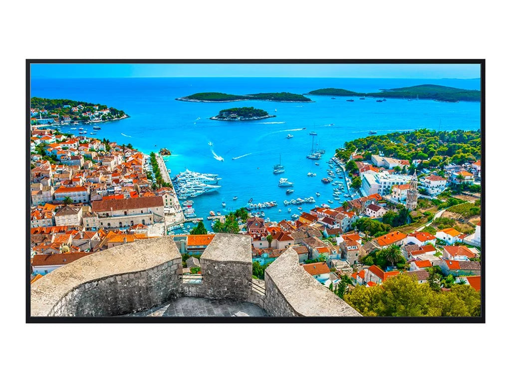 TH-50SQE2W - 50" Diagonal Class (49.5" viewable) - SQE2 Series LED-backlit LCD display - digital signage - Android - 4K UHD (2160p) 3840 x 2160 - Direct LED - black