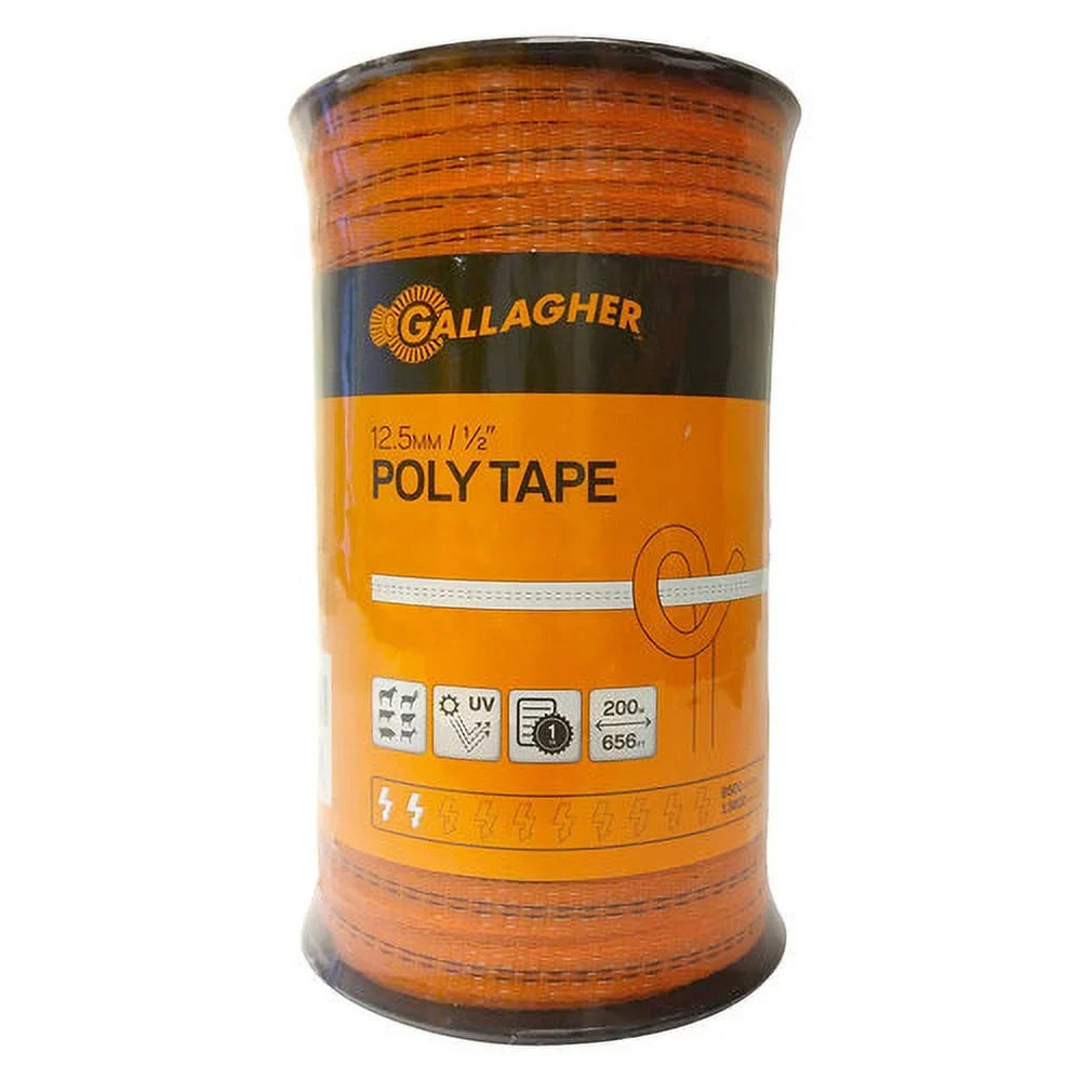Polytape- Orange. X 656 ft. Gallagher G62314 0.06 in