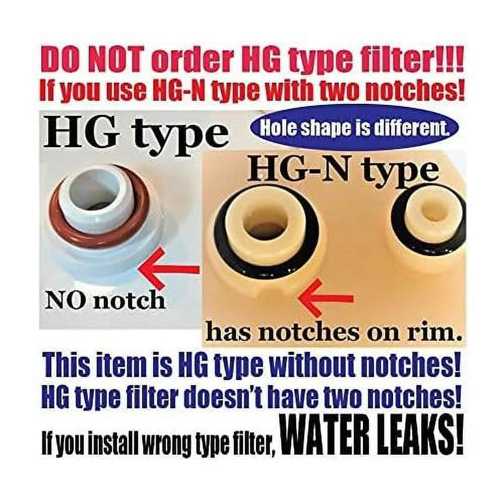 japan made hg type (not fit hg-n type) premium lead removal grade matching original pre 2010 model moisture filter(not suitable with hg-n type model sold after 2011)
