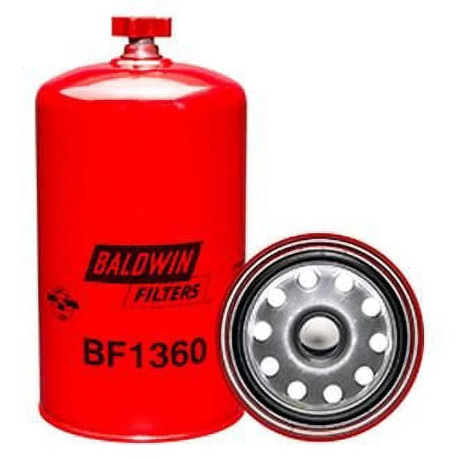 Fuel/aqua Separator Spin-on with Drain Baldwin BF1360