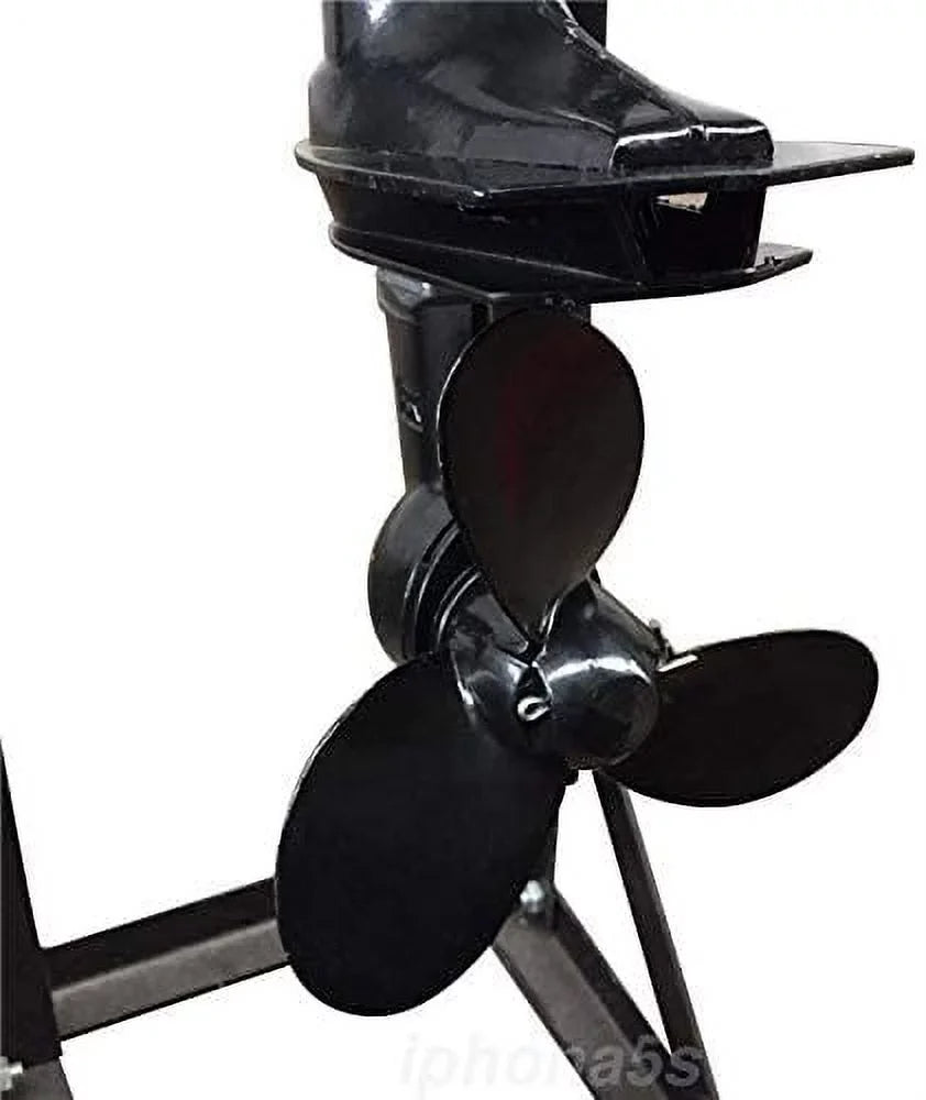 Miumaeov Outboard Trolling Motor 3.6HP 2 Stroke Inflatable Shaft Fishing ship Engine Propeller CDI Control Air Cooling System Heavy Duty Tiller Shaft