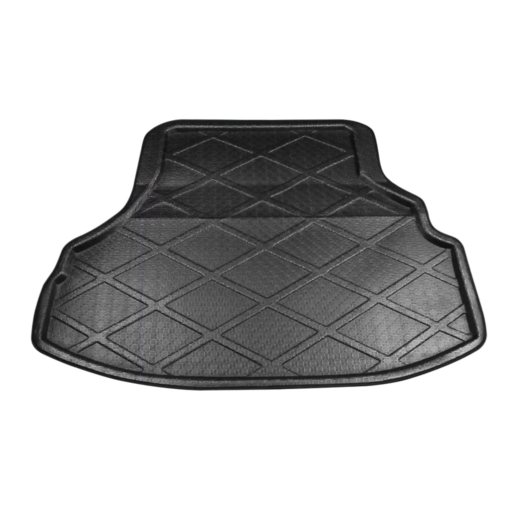 Unique Bargains Black Rear Trunk Tray Boot Liner Cargo Floor Mat shield for Honda Accord 7 04-07