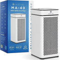 Open Box Medify Air Purifier True HEPA H14 Filter UV Light 840 sq ft MA-40-UV-W1 - White