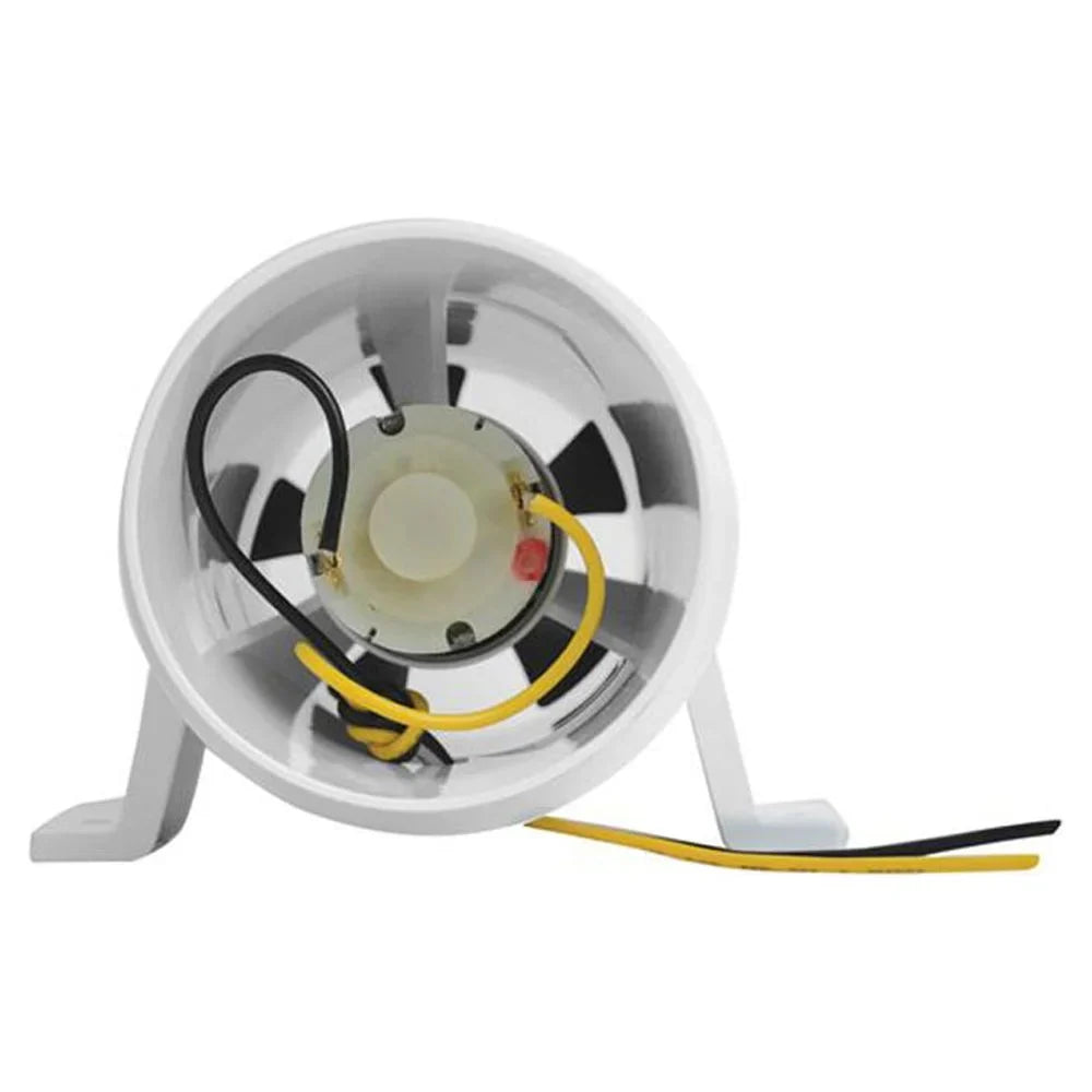 Attwood 1733-4 Turbo 3000 Series in-Line Bilge Blower, for 3-Inch Interior Diameter Vent Hose, aqua protected, 12-Volt