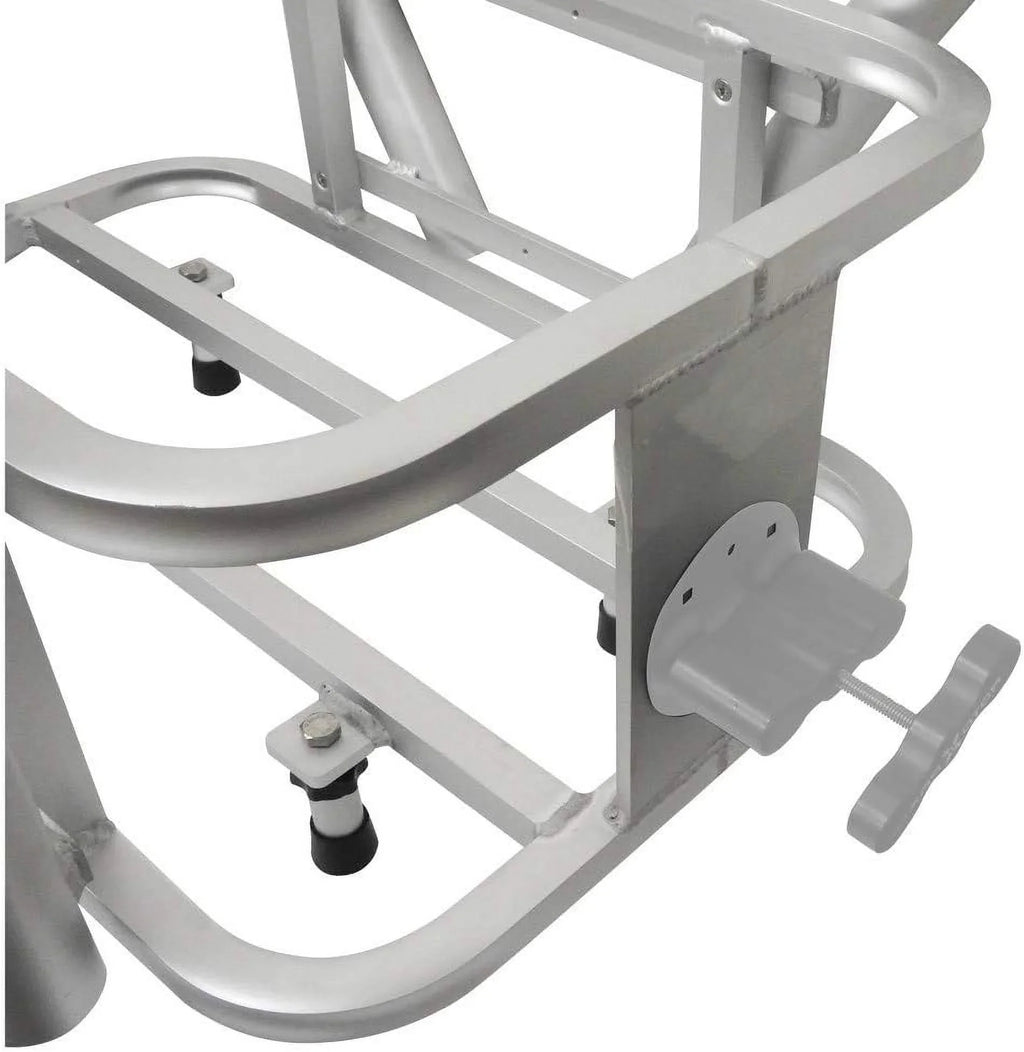Aluminum Jet Ski PWC Fishing Rod Rack And Cooler Combo - suitable With Rotopax Fuel Can Mounts