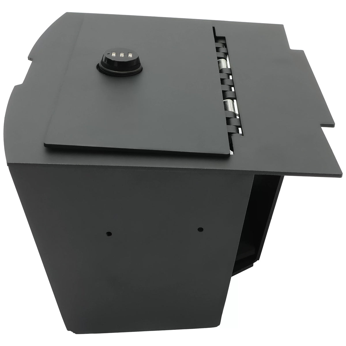 KOJEM Center Console Gun Safe Storage Box Console Vault for 2009-2018 Dodge Ram 1500 2500 3500  Lock Console Safe Vault