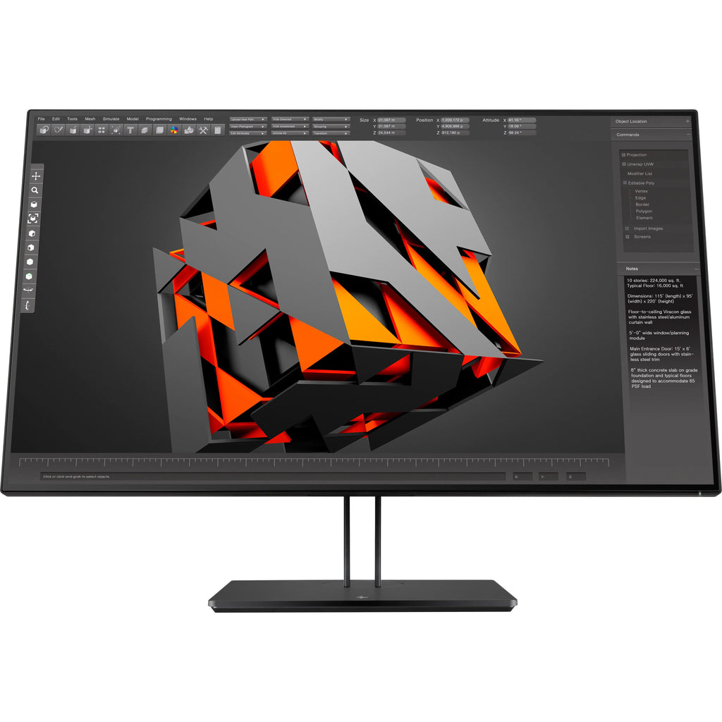 Business Z32 31" Class 4K UHD LCD Monitor, 16:9, Black