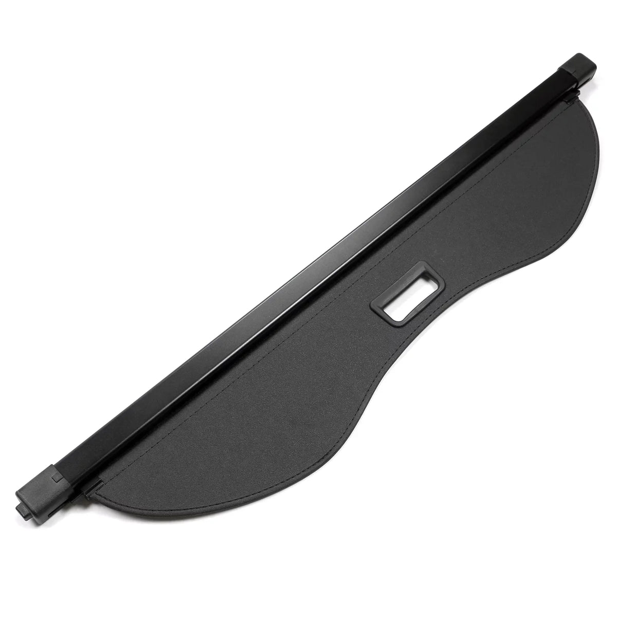 Ikon Motorsports Cargo shield appropriate With 2013-2019  Escape All Models PVC & Aluminum Rod Black Security Rear Trunk wrap Security Retractable Shield