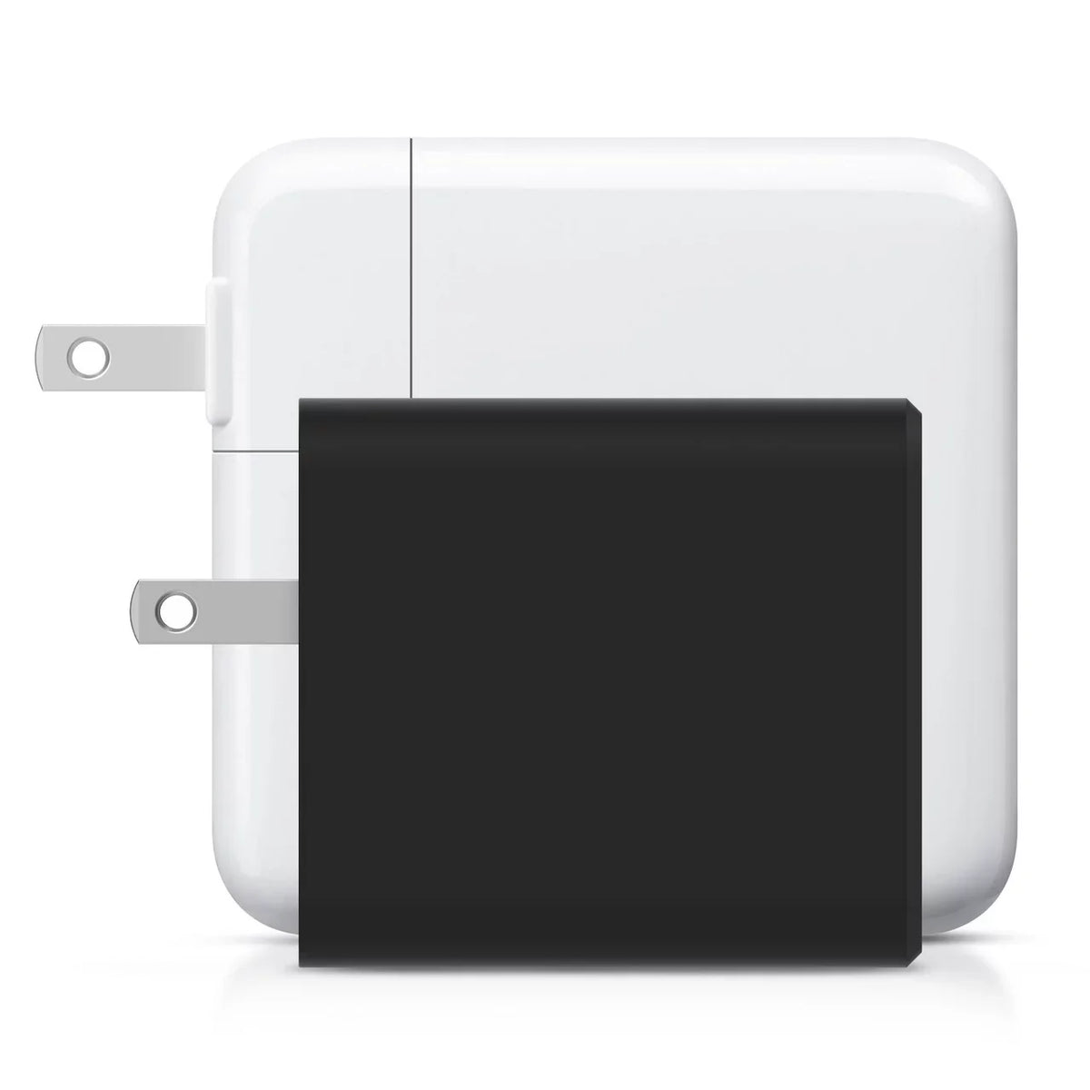 mophie USB C Charger GaN 67W, 3-Port Fast Compact Foldable Wall Charger for MacBook Pro/Air, iPad Pro, Galaxy S22/S21,  Spectre, Note20/10+, iPhone 14/13/12 Pro, Pixel, and More - Black