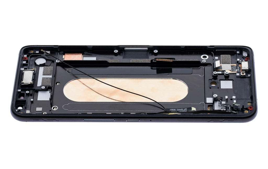 Replacement OLED Assembly With Frame suitable For  ROG Phone 2 (ZS660KL) (Refurbished) (Matte Black)