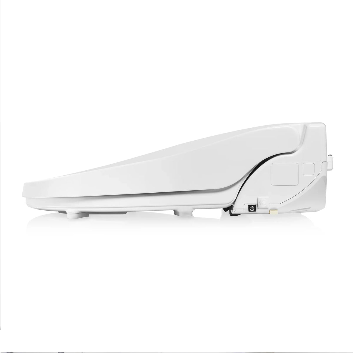 Brondell Swash EM617 Advanced Bidet Toilet Seat with Remote Control, Round White