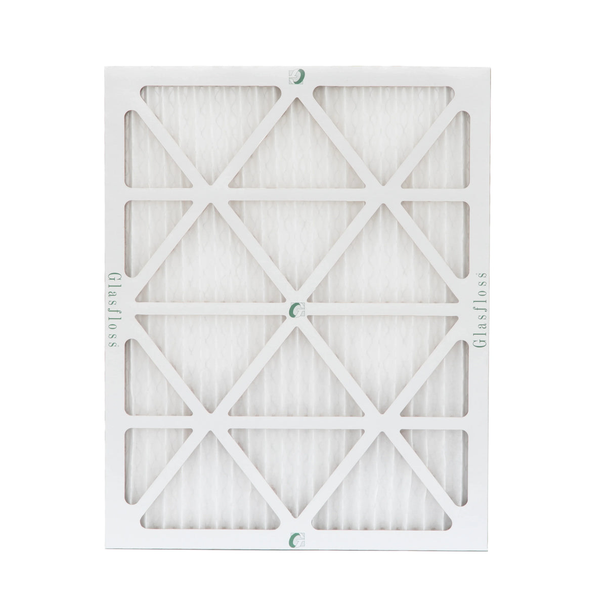 6 Pack. 15x20x1 MERV 13 Pleated AC Furnace Air Filters by Glasfloss Industries