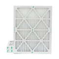 Actual Size: 15-1/2 x 19-1/2 x 1-3/4. 3 Pack of 16x20x2 MERV 10 Pleated 2" Inch Air Filters by Glasfloss