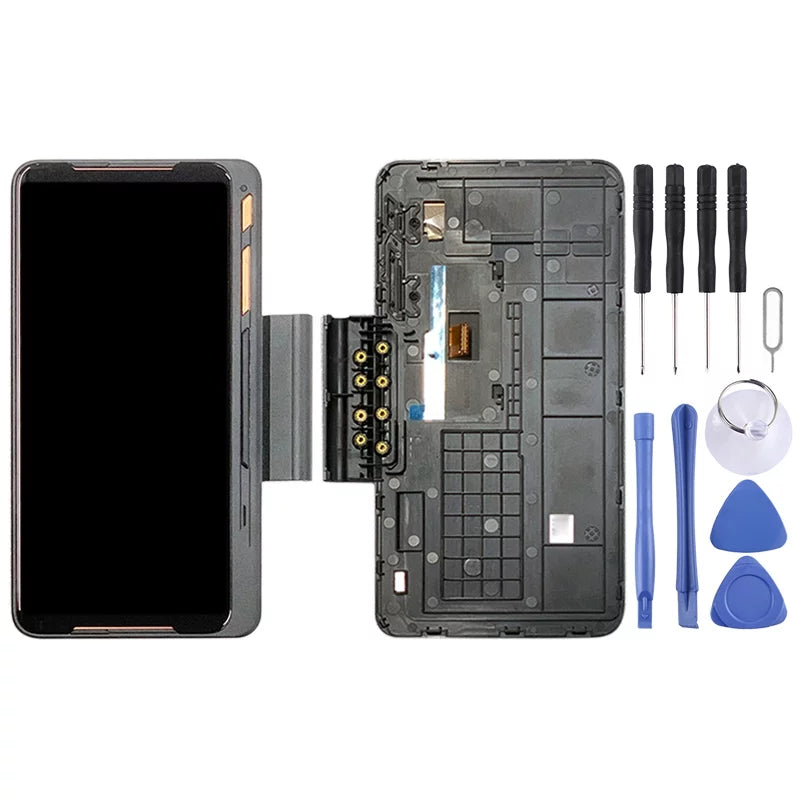 Cellphone Repair Parts  Game Expansion Original LCD Screen for  ROG Phone II ZS660KL with Digitizer Full Assembly