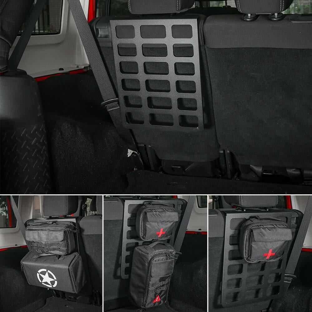 Teledu 1x Car Rear Backrest Trunk Shelf Rack Storage Holder