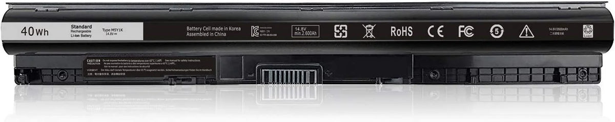 40Wh M5Y1K 14.8V y for  Inspiron 15 3000 5000 Series 5559 5566 5555 5558 5758 3552 3567 3558 3551 17 5759
