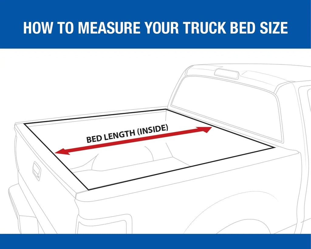 Tyger Auto T3 Soft Tri-fold Truck Bed Tonneau wrap suitable with 1982-2013  Ranger; 1994-2010 Mazda B-Series | Fleetside 6' (73") Bed | TG-BC3F1022