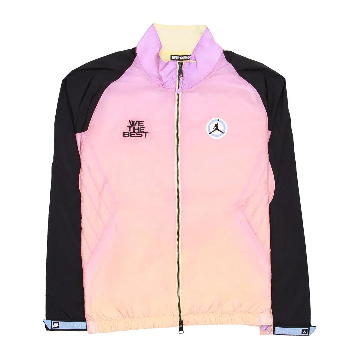 Jordan X DJ Khaled Men's Windbreaker Jacket (Medium, Bicycle Yellow)