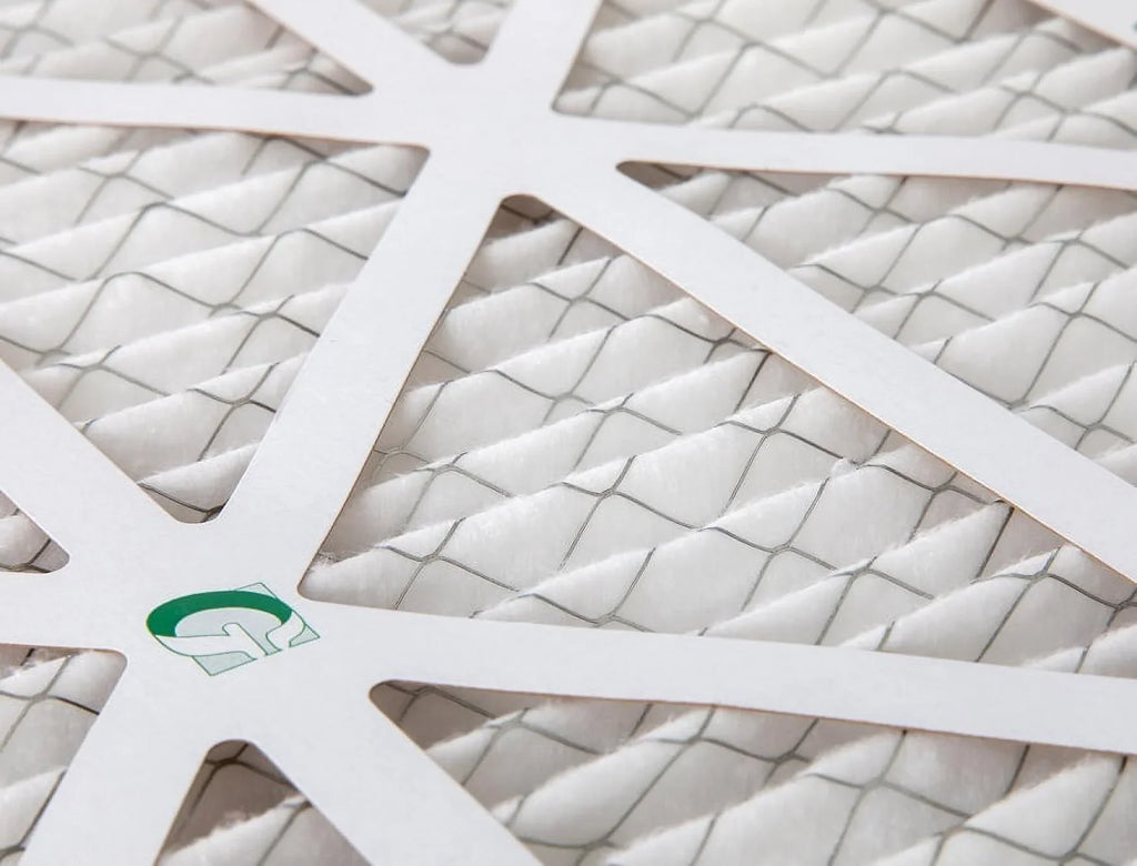 Actual Size: 15-1/2 x 19-1/2 x 1-3/4. 3 Pack of 16x20x2 MERV 10 Pleated 2" Inch Air Filters by Glasfloss