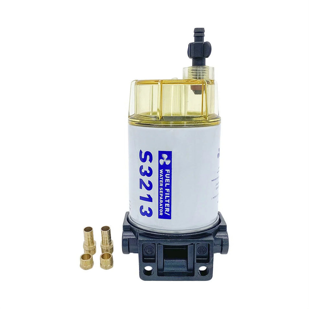 3/8" NPT Fuel Filter / moisture Separator Filter S3213 for Marine Outboard Motor