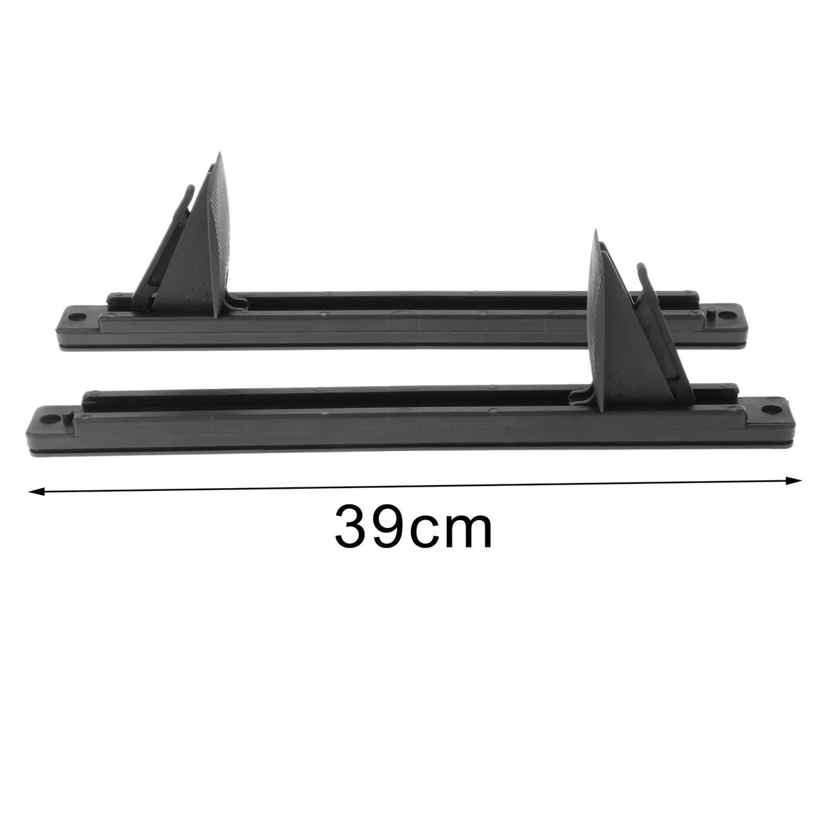 Kayak Foot Pegs 15 Inches Kayak Accessories Black Finish Replacement Pedals